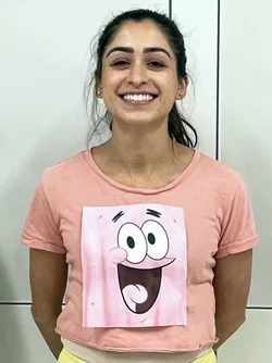 Salena in Halloween costume