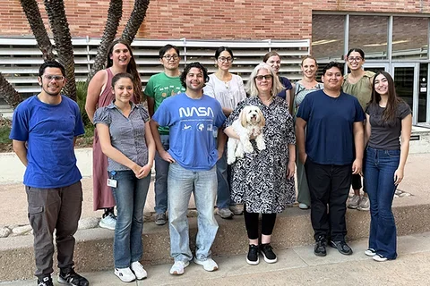 A group picture of the Butler lab in August 2025