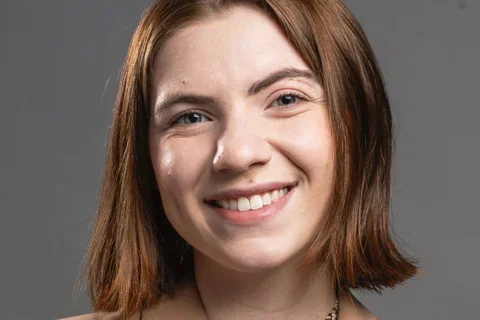 portrait of smiling woman