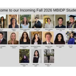 Incoming graduate students for the 2026 MBIDP class