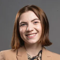 portrait of smiling woman