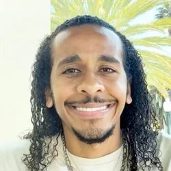 smiling man