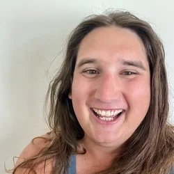 laughing woman