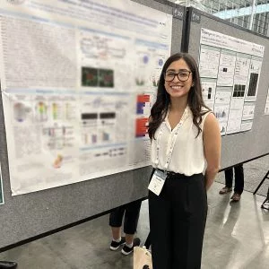 Salena-and-poster-