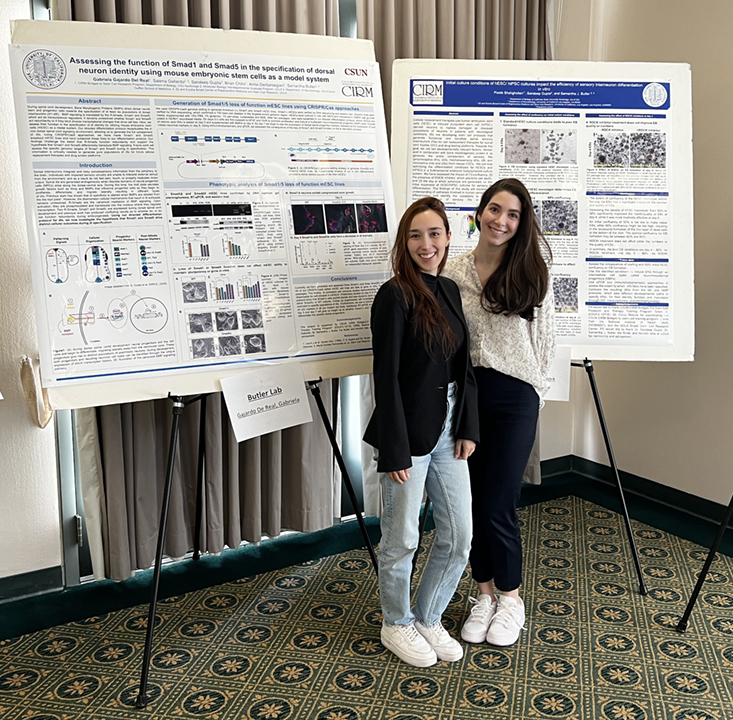 Pionik and Gaby present posters at the BSCRC Symposium